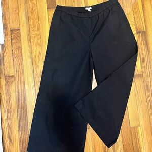 Eileen Fisher Black Wide-Leg Pants